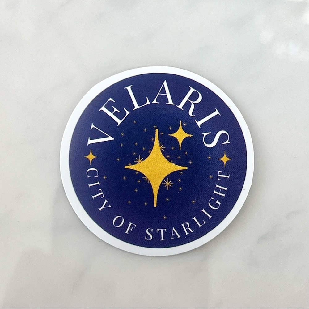 5/$10 Waterproof Vinyl Stickers ACOTAR Velaris City of Starlight